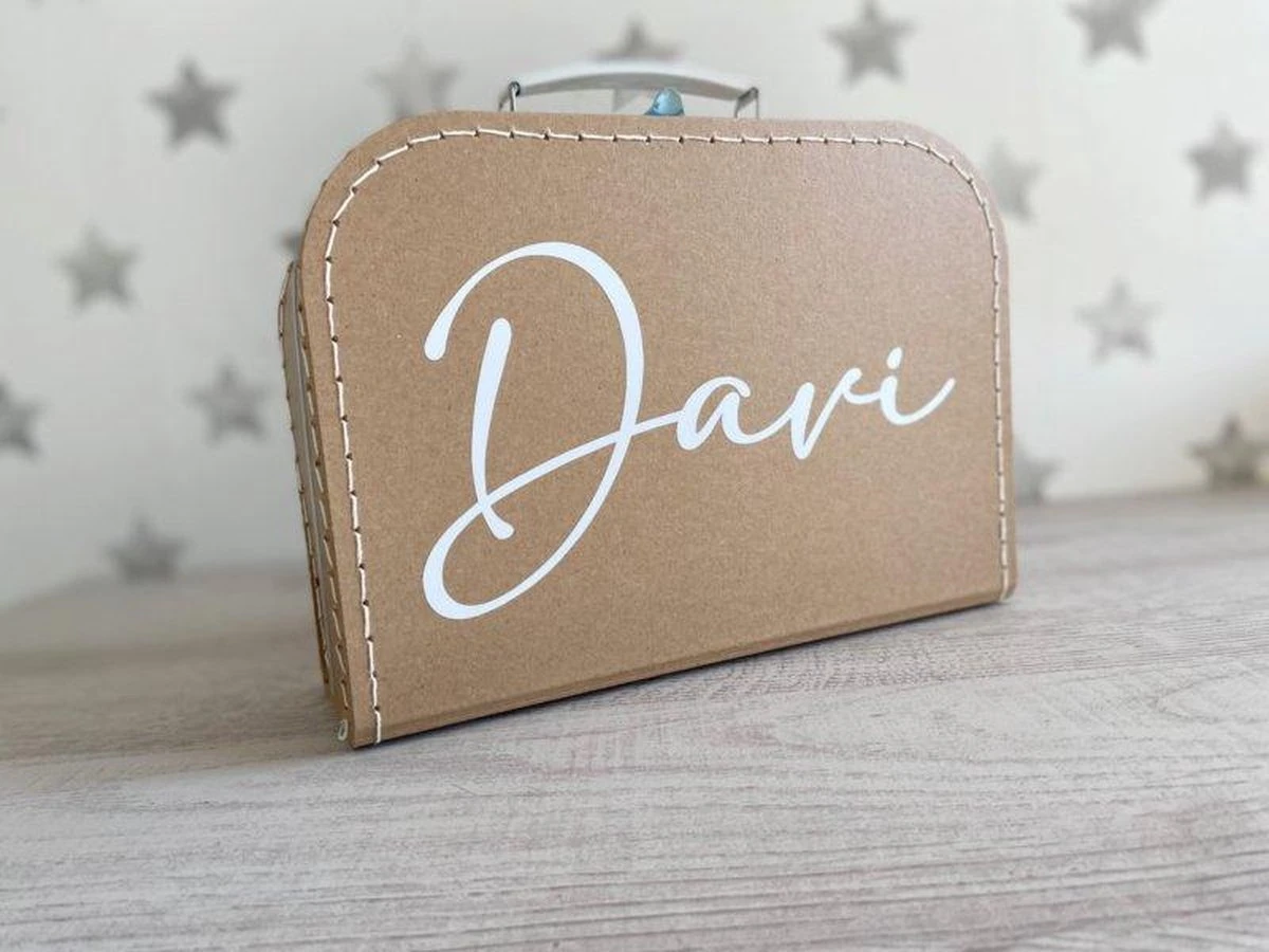 Kinder Koffertje | Naam Koffertje | Logeerkoffer | Kraamcadeau | Baby | Keuze Uit Diverse Kleuren 1 Kinder Koffertje | Naam Koffertje | Logeerkoffer | Kraamcadeau | Baby | Keuze Uit Diverse Kleuren