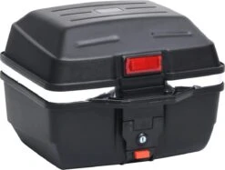 VIDAXL Topkoffer Voor Motor 24 L Voor 1 Helm