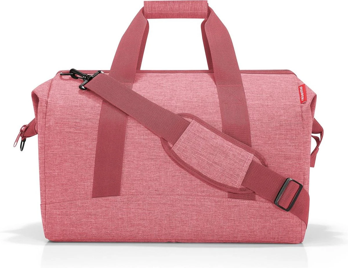 Reisenthel Allrounder L Reistas Sporttas - 30L - Twist Berry Roze 1 Reisenthel Allrounder L Reistas Sporttas - 30L - Twist Berry Roze
