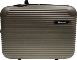 Benzi Barra - Set Van Handbagage Koffer + Beautycase - Champagne -Kofferland Goedkope Winkel 1200x929