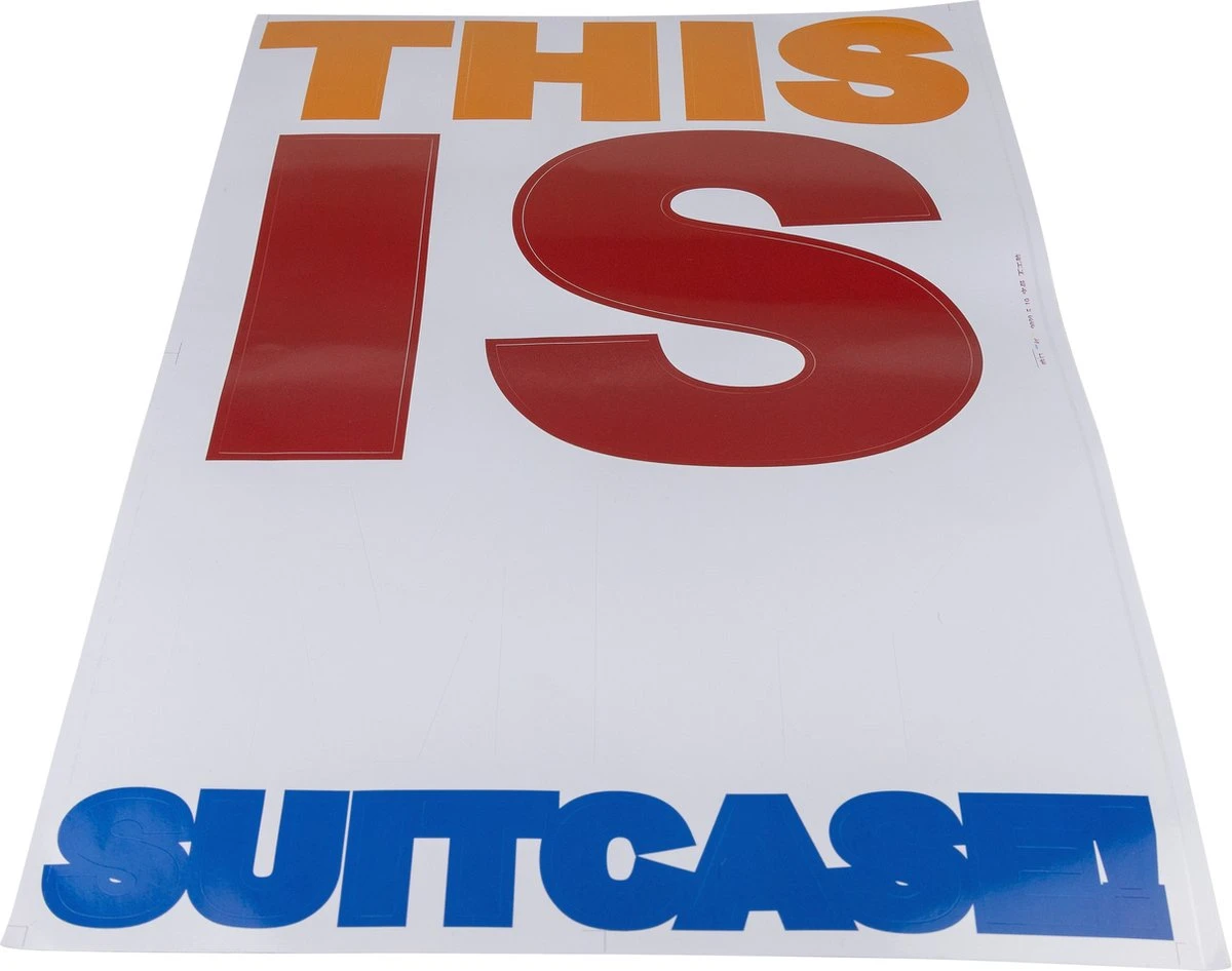 Merkloos 2 X. Koffer Stickers This Is My Suitcase ! ( Alleen 2 Sticker Vellen Excl. Koffer ) 2 Merkloos 2 X. Koffer Stickers This Is My Suitcase ! ( Alleen 2 Sticker Vellen Excl. Koffer ) - Afbeelding 2