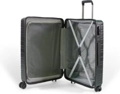 ©TROLLEYZ - Amsterdam No.9 - Reiskoffer 69cm Met TSA Slot - Dubbele Wielen - 360° Spinners - 100% ABS - Reiskoffer In Night Black 11 ©TROLLEYZ - Amsterdam No.9 - Reiskoffer 69cm Met TSA Slot - Dubbele Wielen - 360° Spinners - 100% ABS - Reiskoffer In Night Black -Kofferland Goedkope Winkel 1200x946 3