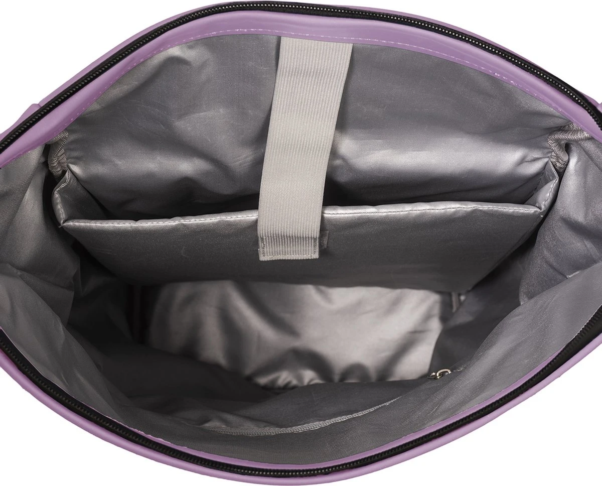 Daniel Ray Highlands Rolltop Laptop Rugzak Waterproof - 15,6 Inch - Lichtpaars 3 Daniel Ray Highlands Rolltop Laptop Rugzak Waterproof - 15,6 Inch - Lichtpaars - Afbeelding 3