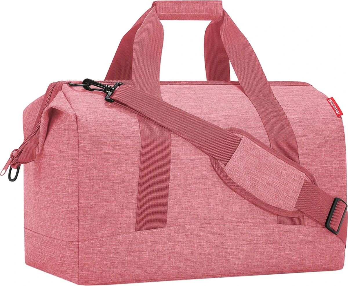 Reisenthel Allrounder L Reistas Sporttas - 30L - Twist Berry Roze 6 Reisenthel Allrounder L Reistas Sporttas - 30L - Twist Berry Roze - Afbeelding 6