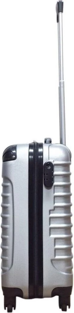 Castillo Quadrant 2 Delige ABS Kofferset (XL + S) - Zilver 21 Castillo Quadrant 2 Delige ABS Kofferset (XL + S) - Zilver -Kofferland Goedkope Winkel 286x1200