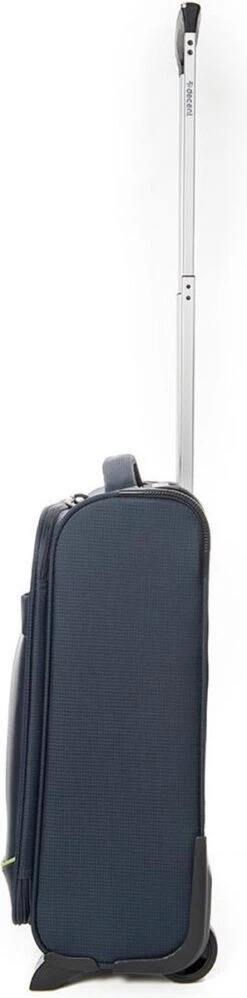 Decent Handbagage Koffer / Trolley / Reiskoffer - 50 Cm - 35 Liter - Polyester - Super-Light - Blauw -Kofferland Goedkope Winkel 297x1200