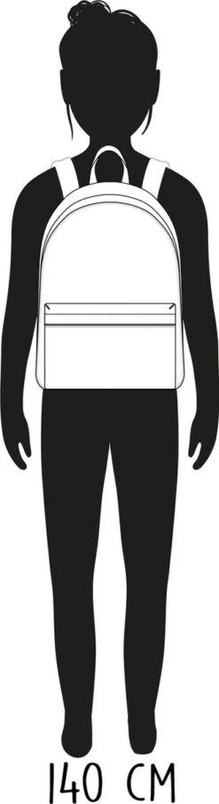 Milky Kiss Sweet & Simple Large Rugzak - 12,5 L - Roze -Kofferland Goedkope Winkel 327x1200 2