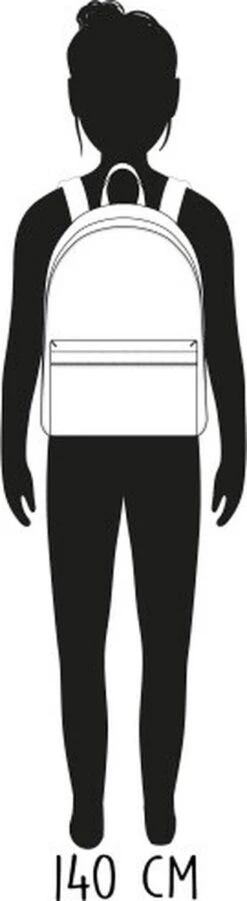 Milky Kiss Sweet & Simple Large Rugzak - 12,5 L - Roze -Kofferland Goedkope Winkel 329x1200