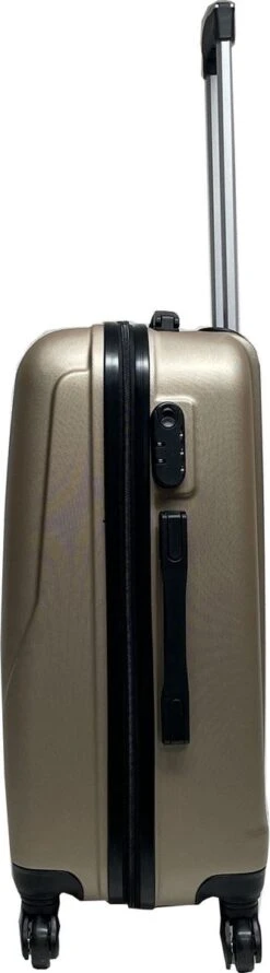 Castillo Travelerz 4 Delige ABS Kofferset - Champagne -Kofferland Goedkope Winkel 333x1200