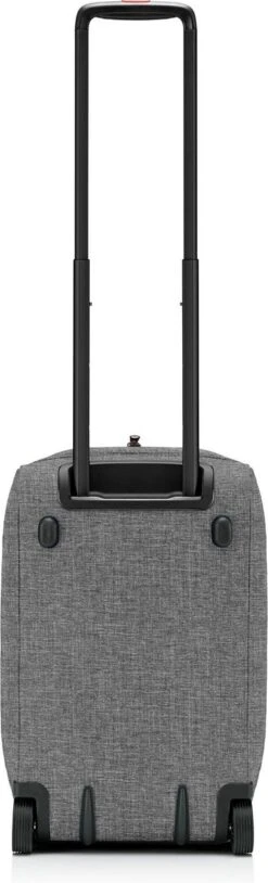 Reisenthel Allrounder Trolley Reiskoffer Reistas Op 2 Wielen - 30L - Twist Silver Grijs -Kofferland Goedkope Winkel 364x1200