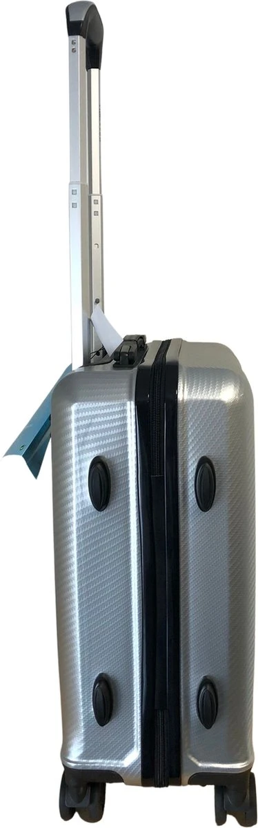 Leonardo Reiskoffer Premium - Handbagage Koffer 57x38x23 - Polycarbonaat - Hardcase - TSA Cijferslot 2 Leonardo Reiskoffer Premium - Handbagage Koffer 57x38x23 - Polycarbonaat - Hardcase - TSA Cijferslot - Afbeelding 2