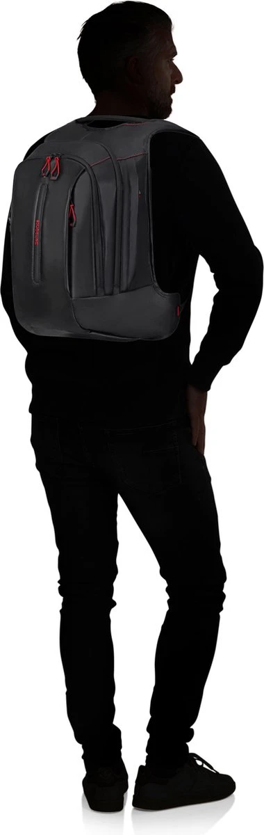 Samsonite Rugzak Met Laptopvak - Ecodiver Laptop Backpack L Black 4 Samsonite Rugzak Met Laptopvak - Ecodiver Laptop Backpack L Black - Afbeelding 4