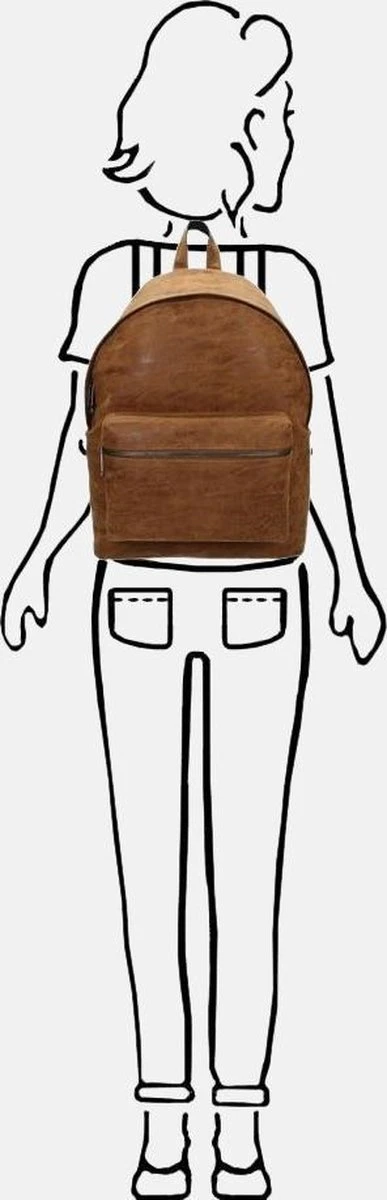 Enrico Benetti Madrid 54541 Laptoprugzak 14" Laptovak - Kunstleer - Bruin 9 Enrico Benetti Madrid 54541 Laptoprugzak 14" Laptovak - Kunstleer - Bruin - Afbeelding 9