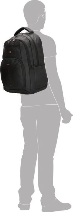 Enrico Benetti Northern 47219 Sportieve Laptoprugzak 17" - Zwart 23 Enrico Benetti Northern 47219 Sportieve Laptoprugzak 17" - Zwart -Kofferland Goedkope Winkel 418x1200