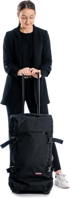 Eastpak TRANVERZ M Reiskoffer (67 X 35.5 X 30 Cm) - Black 37 Eastpak TRANVERZ M Reiskoffer (67 X 35.5 X 30 Cm) - Black -Kofferland Goedkope Winkel 429x1200