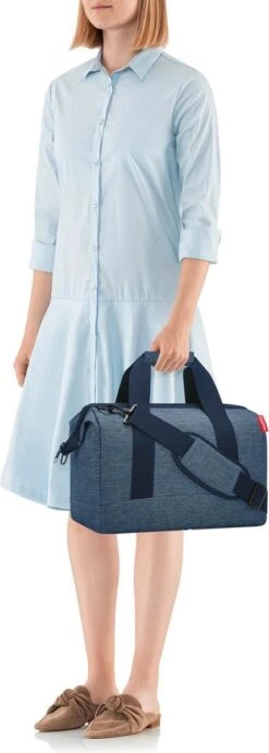 Reisenthel Allrounder M Reistas Sporttas - 18L - Twist Blue Blauw 8 Reisenthel Allrounder M Reistas Sporttas - 18L - Twist Blue Blauw -Kofferland Goedkope Winkel 429x1200 4