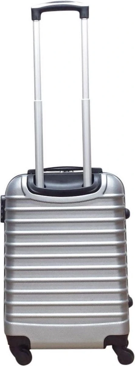 Castillo Quadrant 2 Delige ABS Kofferset (XL + S) - Zilver 10 Castillo Quadrant 2 Delige ABS Kofferset (XL + S) - Zilver - Afbeelding 10