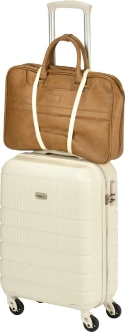Princess Traveller Florence - Handbagagekoffer Met Strap - Crème - S - 55cm 16 Princess Traveller Florence - Handbagagekoffer Met Strap - Crème - S - 55cm -Kofferland Goedkope Winkel 451x1200 2