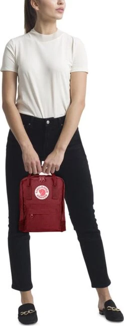 Fjallraven Fjällräven Kånken Mini Unisex Rugzak - Ox Red 24 Fjallraven Fjällräven Kånken Mini Unisex Rugzak - Ox Red -Kofferland Goedkope Winkel 456x1200 4