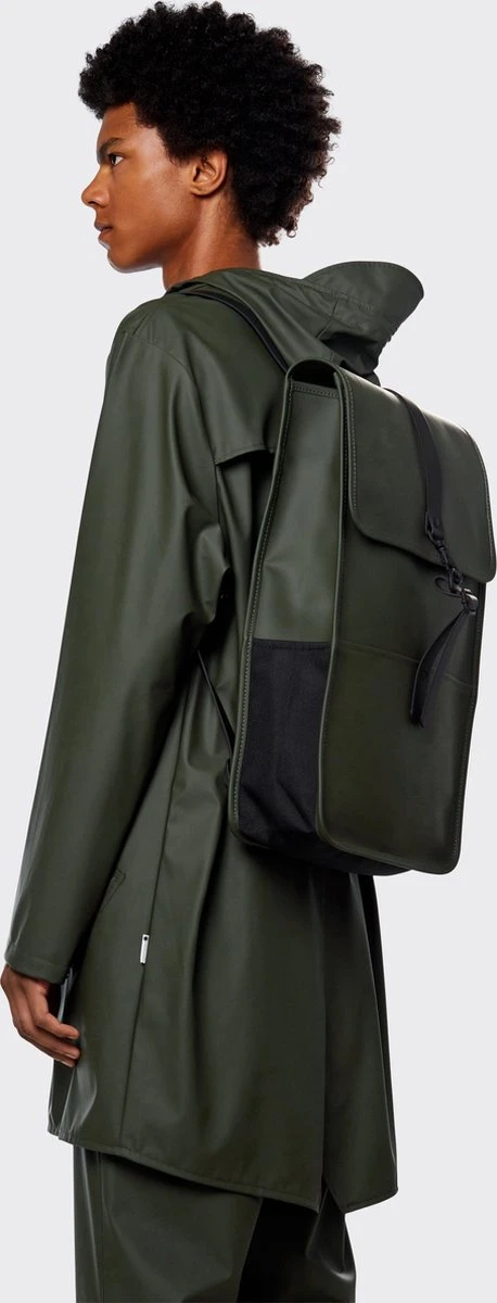 Rains Rugzak 13 Liter - Groen 2 Rains Rugzak 13 Liter - Groen - Afbeelding 2