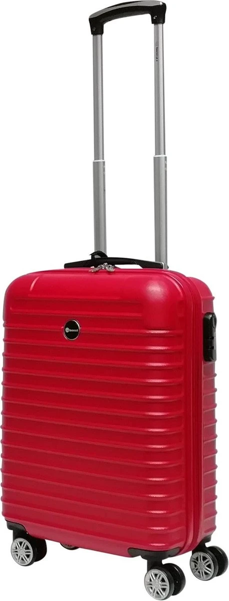 Benzi Barra Handbagage Koffer - 55 Cm - Rood 1 Benzi Barra Handbagage Koffer - 55 Cm - Rood