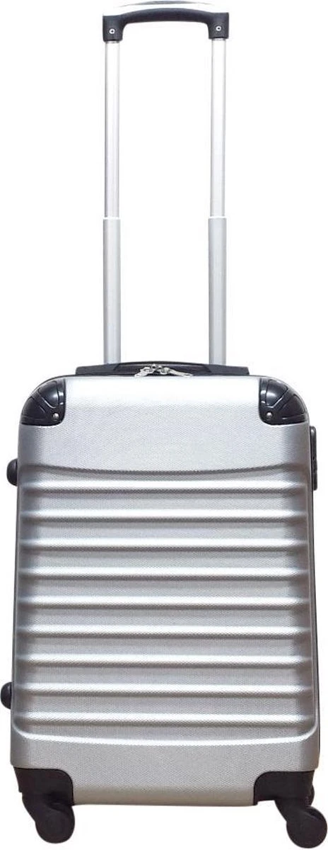 Castillo Quadrant 2 Delige ABS Kofferset (XL + S) - Zilver 7 Castillo Quadrant 2 Delige ABS Kofferset (XL + S) - Zilver - Afbeelding 7