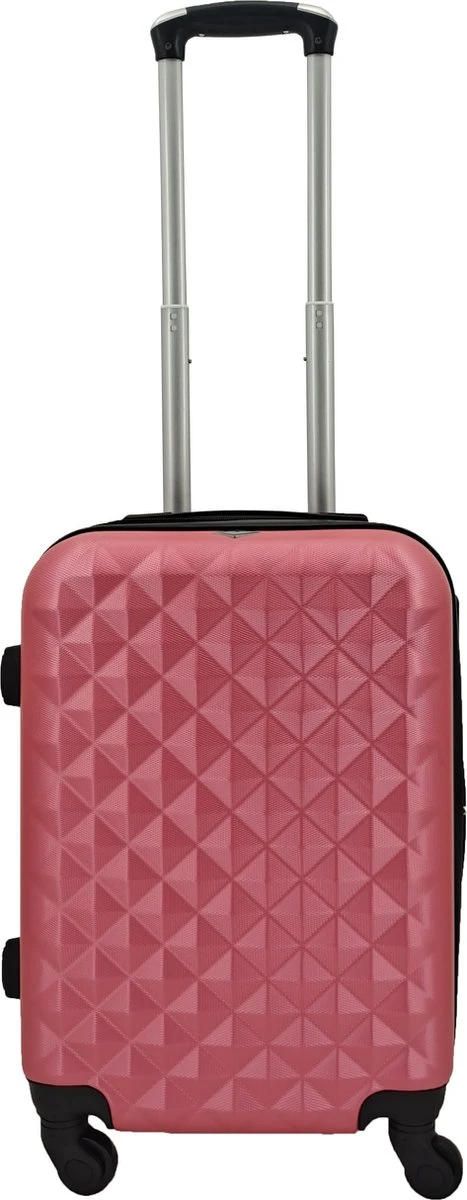 SB Travelbags Kofferset - 2 Delige 'Expandable' Koffer - Roze - 65cm/55cm 2 SB Travelbags Kofferset - 2 Delige 'Expandable' Koffer - Roze - 65cm/55cm - Afbeelding 2