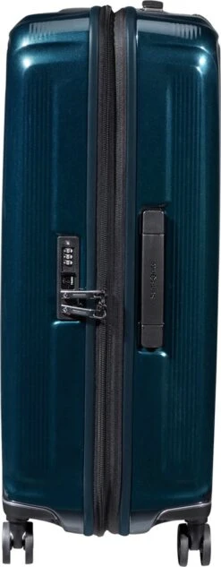 Samsonite Reiskoffer - Nuon Spinner 69/25 Exp (Medium) Metallic Dark Blue -Kofferland Goedkope Winkel 468x1200 3