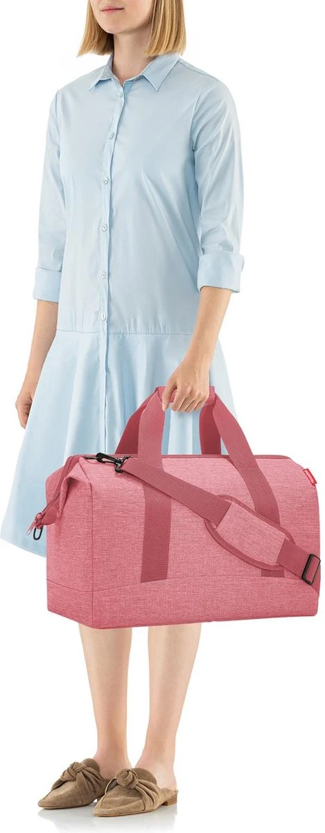 Reisenthel Allrounder L Reistas Sporttas - 30L - Twist Berry Roze 5 Reisenthel Allrounder L Reistas Sporttas - 30L - Twist Berry Roze - Afbeelding 5