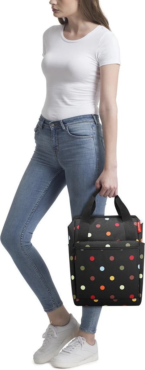 Reisenthel Allrounder R Schouder/ Rugtas - Maat R - 12L - Dots Zwart 11 Reisenthel Allrounder R Schouder/ Rugtas - Maat R - 12L - Dots Zwart - Afbeelding 11