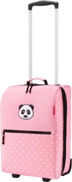 Reisenthel Trolley XS Kids Reiskoffer Kind - 12L - Panda Dots Pink Roze -Kofferland Goedkope Winkel 478x1200