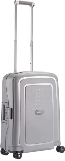 Samsonite Reiskoffer - S'CURE SPINNER 55/20 (Handbagage) Zilverkleurig 23 Samsonite Reiskoffer - S'CURE SPINNER 55/20 (Handbagage) Zilverkleurig -Kofferland Goedkope Winkel 486x1200