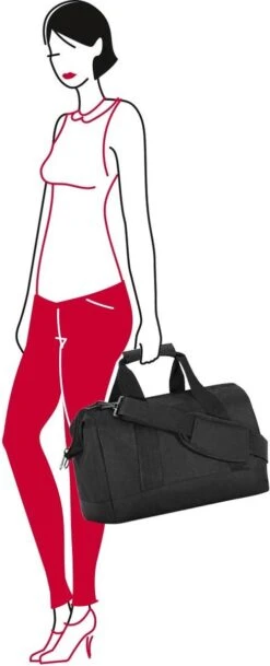 Reisenthel Allrounder M Reistas Sporttas - 18L - Twist Sky Rose Grijs -Kofferland Goedkope Winkel 487x1200