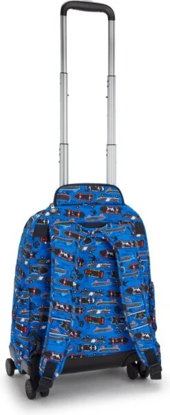 Kipling NEW ZEA Rugzak Met Wielen, 26 Liter, 13 Inch Laptopvak - New Scate Prt S -Kofferland Goedkope Winkel 491x1200