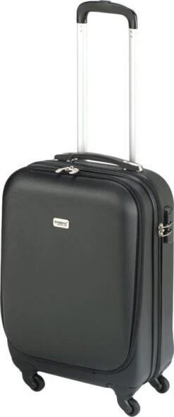 Princess Traveller Sydney - Handbagagekoffer - Laptop Vak - Zwart - S - 55cm -Kofferland Goedkope Winkel 502x1200 2