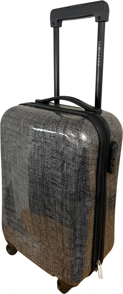 Leonardo Handbagagekoffer Lichtgewicht 51cm - Cabinsize Reiskoffer 30Liter - Reistrolley - Inclusief Slot 1 Leonardo Handbagagekoffer Lichtgewicht 51cm - Cabinsize Reiskoffer 30Liter - Reistrolley - Inclusief Slot