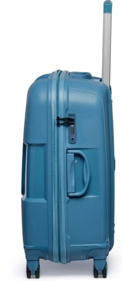 ©TROLLEYZ - Venice No.10 - Reiskoffer - 69cm Met TSA Slot - Dubbele Wielen - 360° Spinners - 100% Polypropyleen - Reiskoffer In Ice Blue -Kofferland Goedkope Winkel 520x1200 1