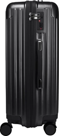 Royal Swiss - Kofferset - Cijferslot- Lichtgewicht Koffer - 4 Wielen- Zwart -Kofferland Goedkope Winkel 523x1200 3