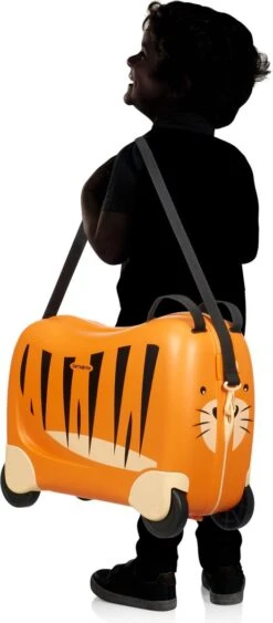 Samsonite Ride-on Kinderkoffer - Dream Rider Suitcase Tiger T. 14 Samsonite Ride-on Kinderkoffer - Dream Rider Suitcase Tiger T. -Kofferland Goedkope Winkel 526x1200 1