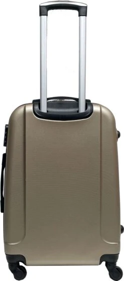Castillo Travelerz 4 Delige ABS Kofferset - Champagne -Kofferland Goedkope Winkel 532x1200