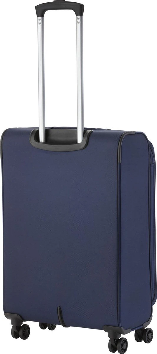 Travelz Softspinner TSA Reiskoffer 67cm - Zachte Reiskoffer Met Expander - Blauw 3 Travelz Softspinner TSA Reiskoffer 67cm - Zachte Reiskoffer Met Expander - Blauw - Afbeelding 3