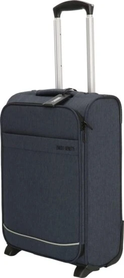 Enrico Benetti Dallas 39042 Handbagage Koffer Softcase - Grijs -Kofferland Goedkope Winkel 535x1200