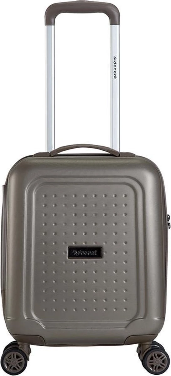 Decent Handbagage Koffer / Trolley / Reiskoffer - 42 Cm - 24 Liter - ABS - Maxi Air - Champagne 11 Decent Handbagage Koffer / Trolley / Reiskoffer - 42 Cm - 24 Liter - ABS - Maxi Air - Champagne - Afbeelding 11