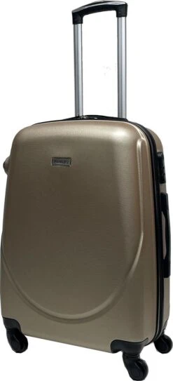 Castillo Travelerz 4 Delige ABS Kofferset - Champagne -Kofferland Goedkope Winkel 546x1200 2