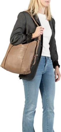 Burkely Just Jolie Dames Rugtas Hobo - Taupe 9 Burkely Just Jolie Dames Rugtas Hobo - Taupe -Kofferland Goedkope Winkel 554x1200 2