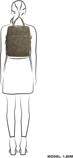 Zebra Trends Laptoprugzak 15 Inch Olijfgroen -Kofferland Goedkope Winkel 557x1200 2