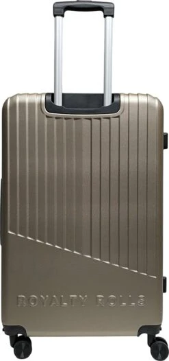 Royalty Rolls Amsterdam XL Reiskoffer 78 Cm - 98 Liter - Champagne -Kofferland Goedkope Winkel 564x1200 1