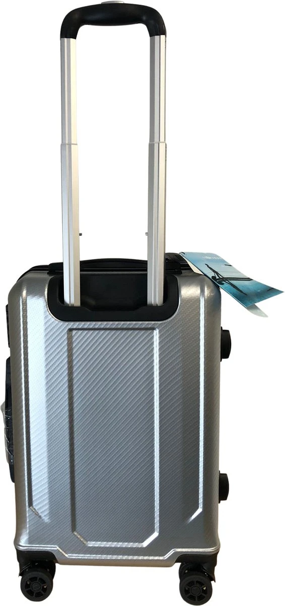 Leonardo Reiskoffer Premium - Handbagage Koffer 57x38x23 - Polycarbonaat - Hardcase - TSA Cijferslot 3 Leonardo Reiskoffer Premium - Handbagage Koffer 57x38x23 - Polycarbonaat - Hardcase - TSA Cijferslot - Afbeelding 3