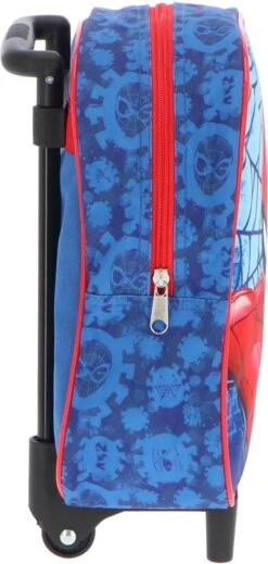 Spider-Man Spiderman Handbagage Reiskoffer/trolley - Blauw/rood - 28 Cm - Voor Kinderen 6 Spider-Man Spiderman Handbagage Reiskoffer/trolley - Blauw/rood - 28 Cm - Voor Kinderen -Kofferland Goedkope Winkel 571x1200