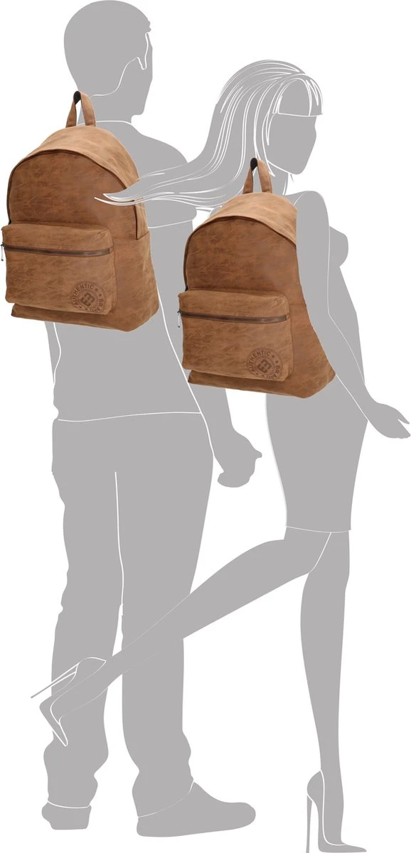 Enrico Benetti Madrid 54541 Laptoprugzak 14" Laptovak - Kunstleer - Bruin 8 Enrico Benetti Madrid 54541 Laptoprugzak 14" Laptovak - Kunstleer - Bruin - Afbeelding 8